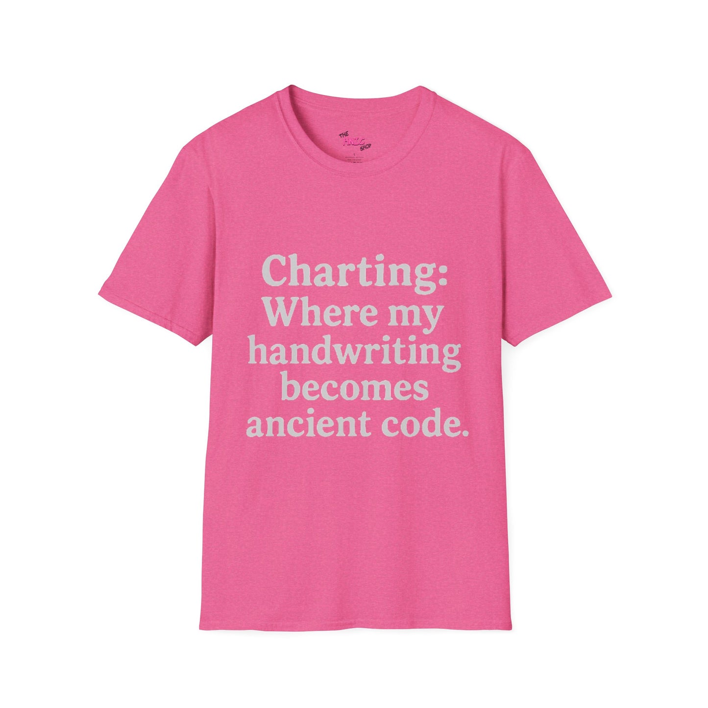 Where my handwriting becomes ancient code shirt (Unisex T-Shirt)