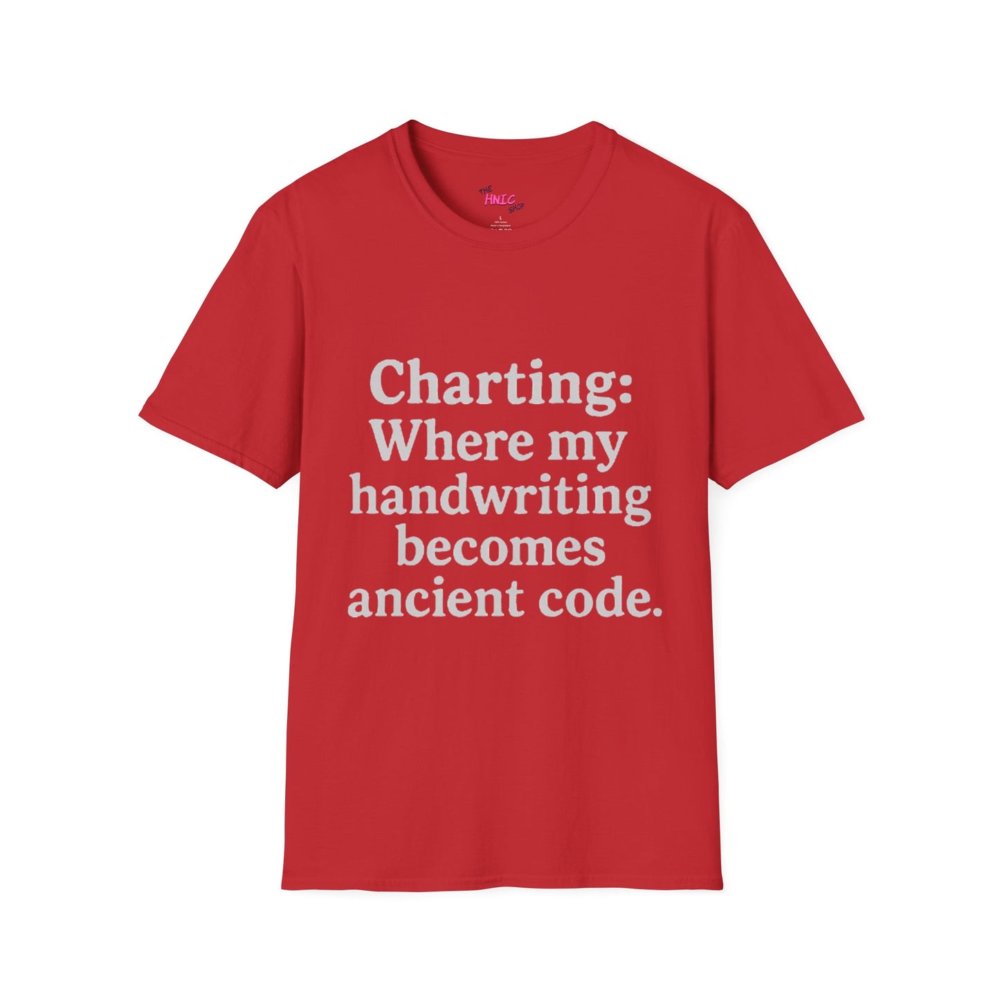 Where my handwriting becomes ancient code shirt (Unisex T-Shirt)