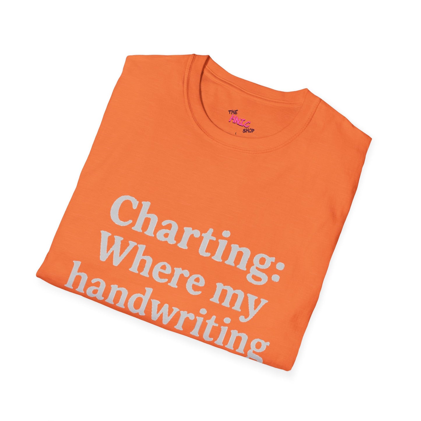 Where my handwriting becomes ancient code shirt (Unisex T-Shirt)