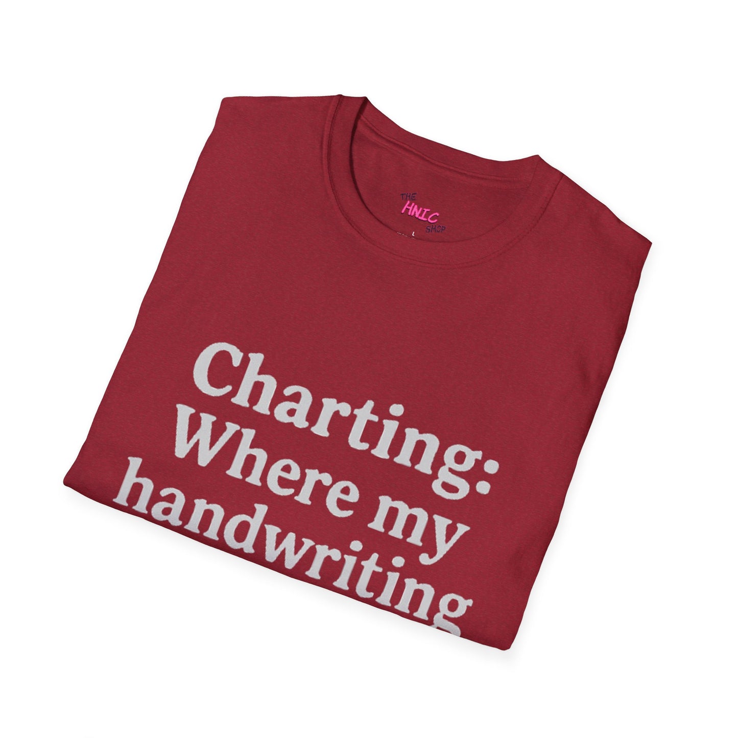 Where my handwriting becomes ancient code shirt (Unisex T-Shirt)