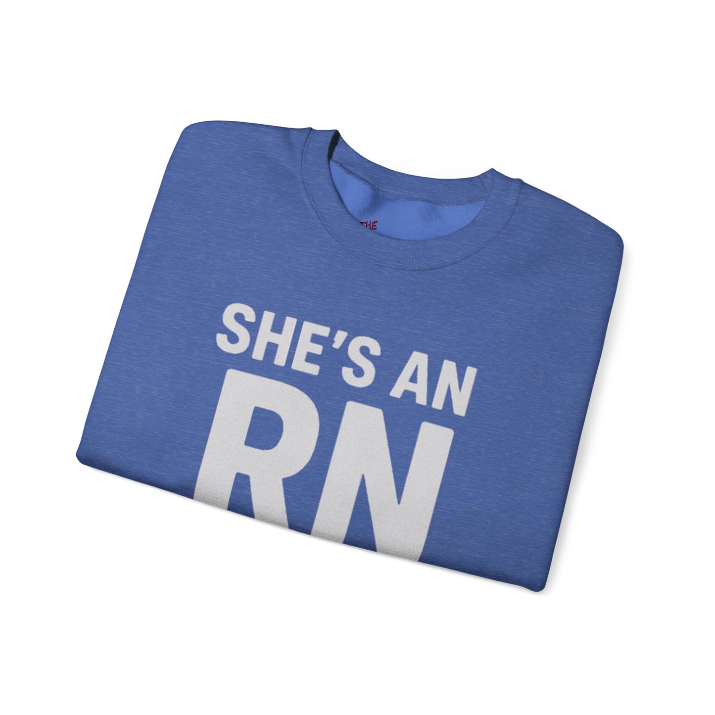 SHE'S AN RN THAT MEANS RESULTS NOW.