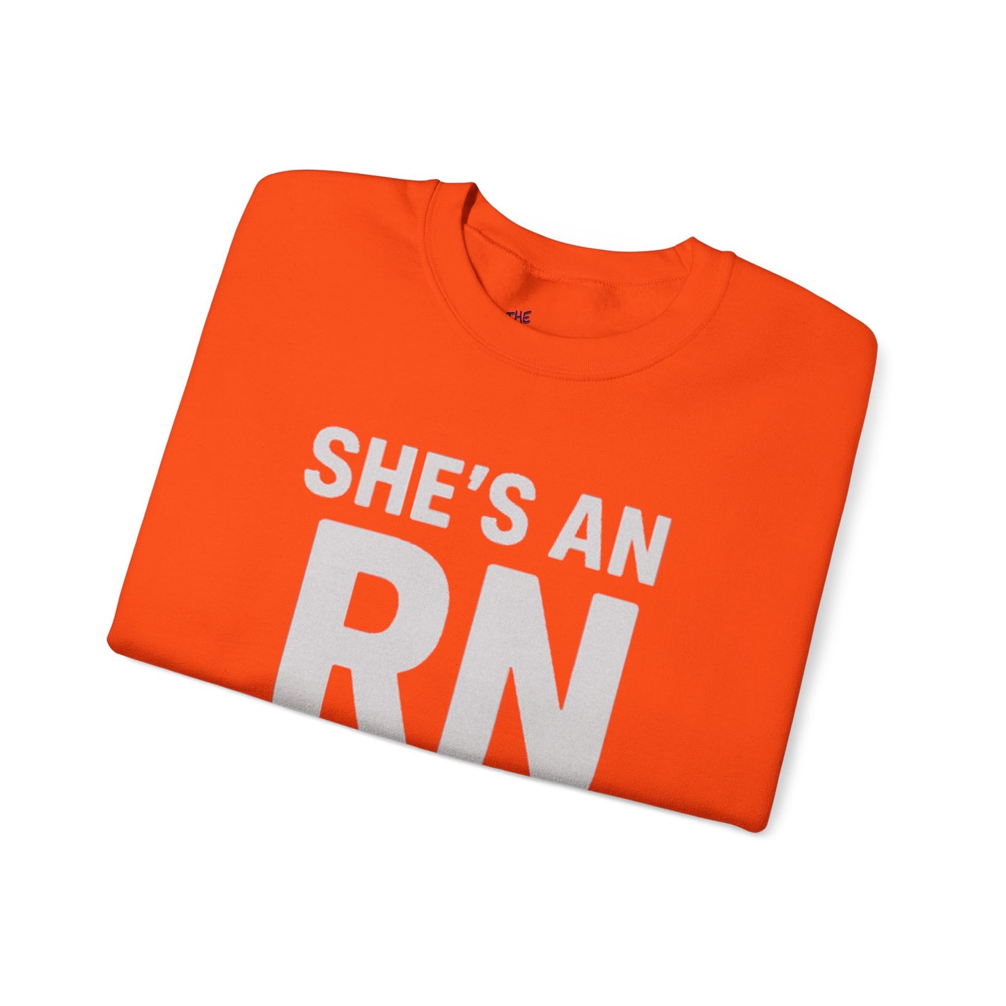 SHE'S AN RN THAT MEANS RESULTS NOW.