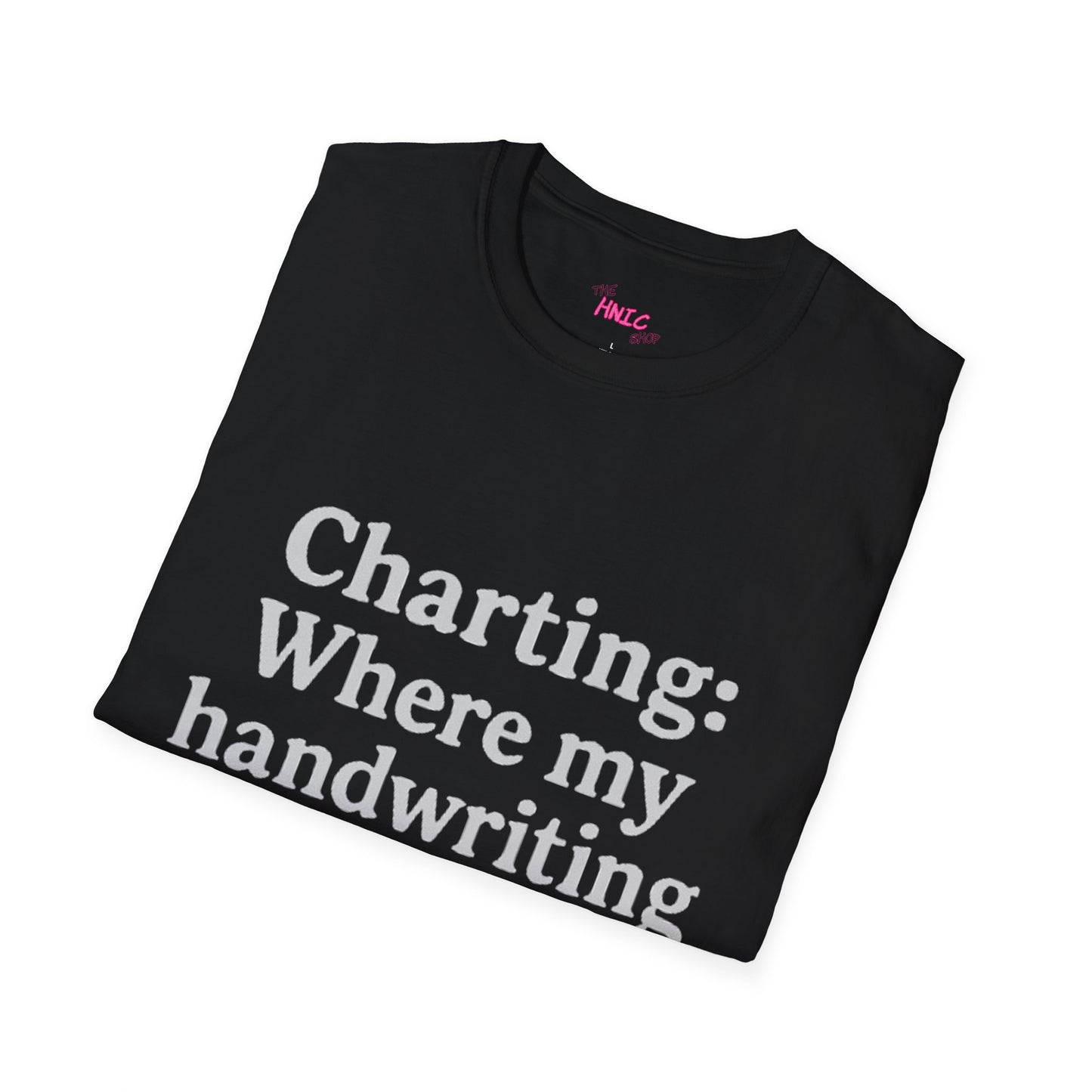 Where my handwriting becomes ancient code shirt (Unisex T-Shirt)