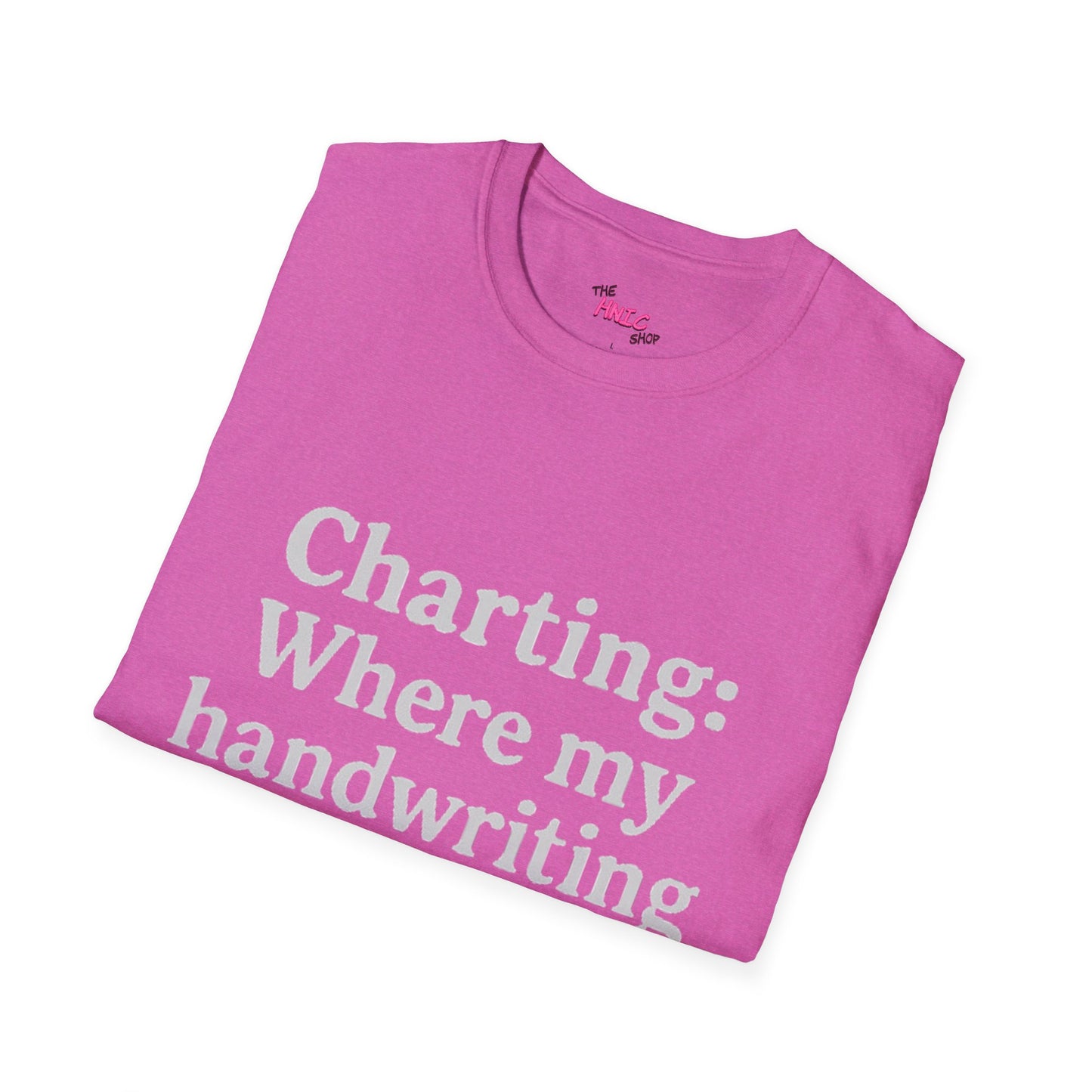 Where my handwriting becomes ancient code shirt (Unisex T-Shirt)