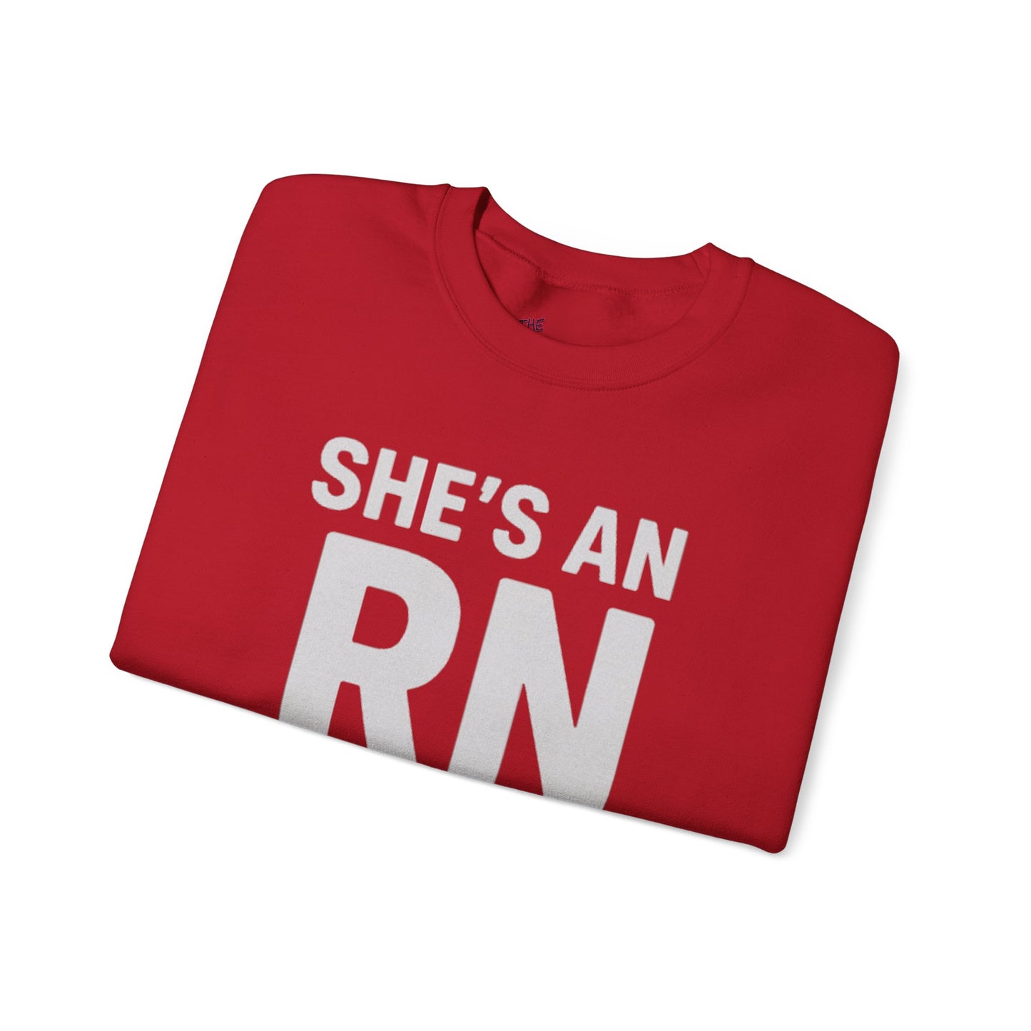 SHE'S AN RN THAT MEANS RESULTS NOW.