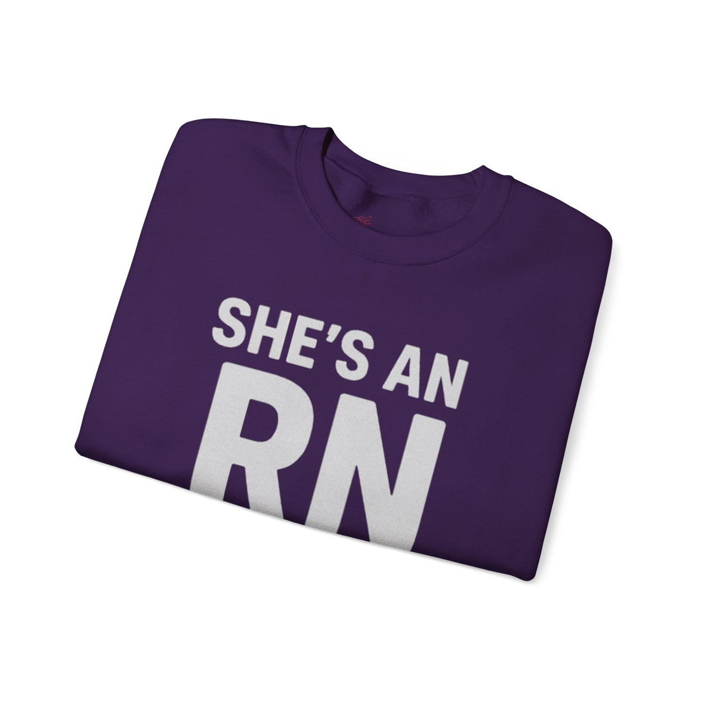 SHE'S AN RN THAT MEANS RESULTS NOW.