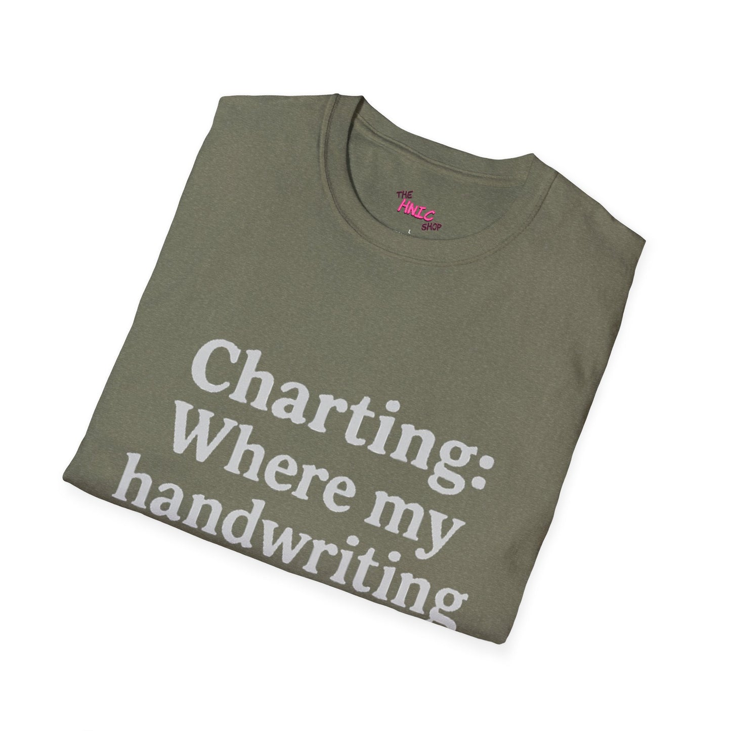 Where my handwriting becomes ancient code shirt (Unisex T-Shirt)
