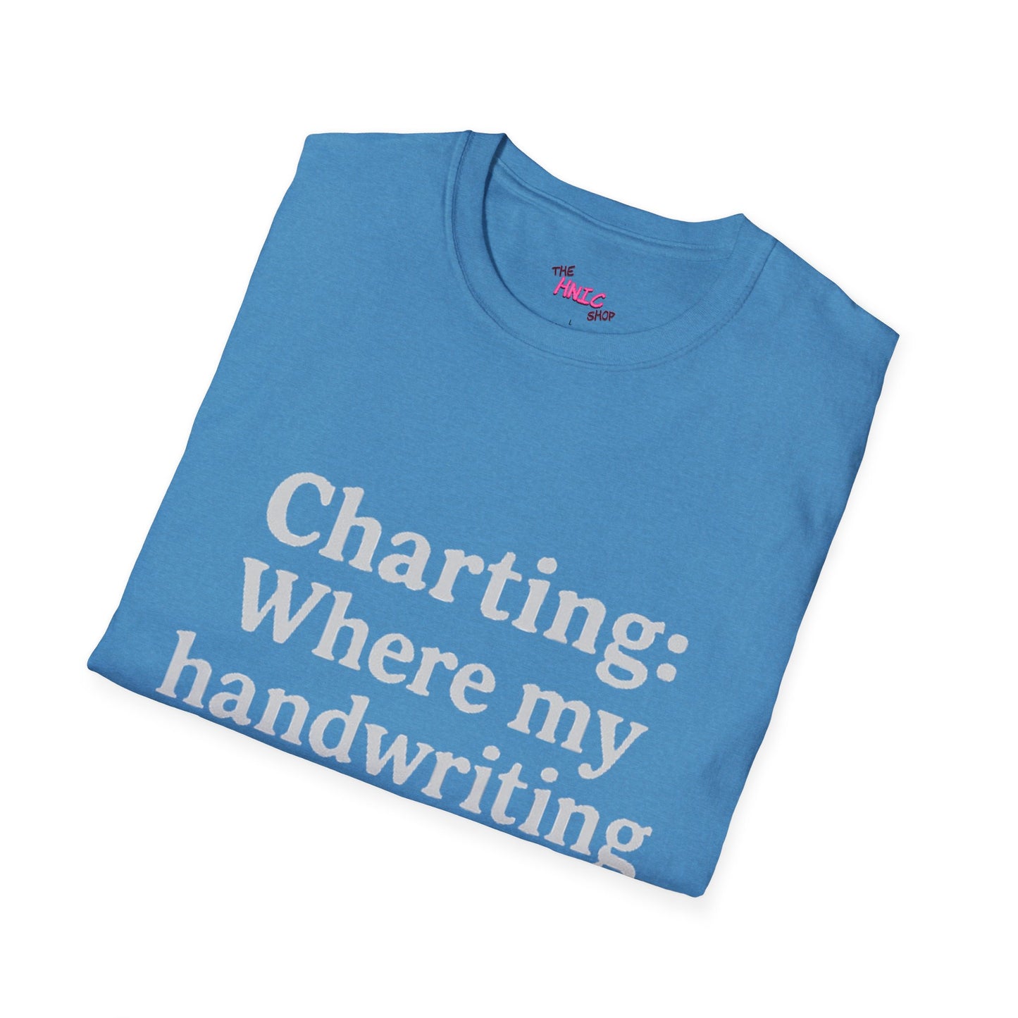 Where my handwriting becomes ancient code shirt (Unisex T-Shirt)