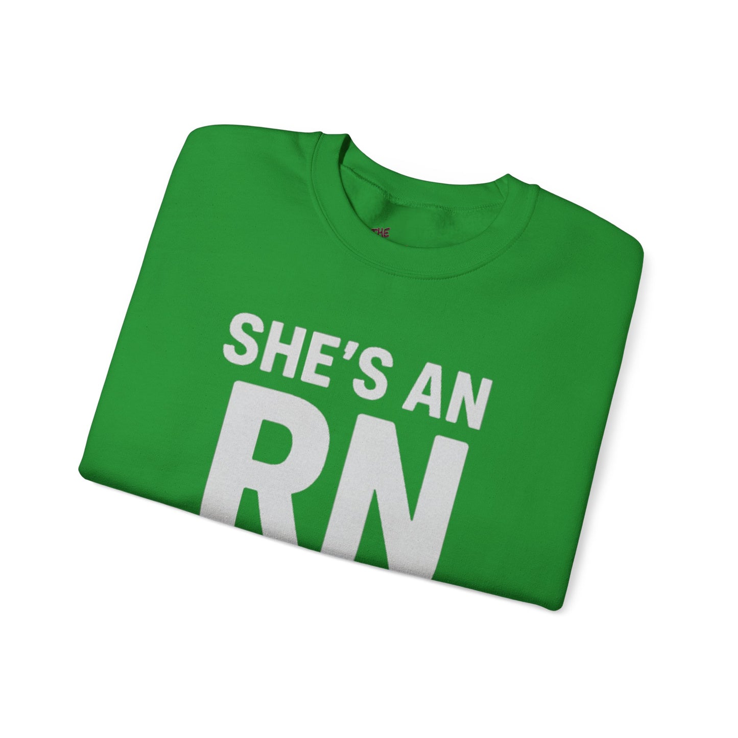 SHE'S AN RN THAT MEANS RESULTS NOW.
