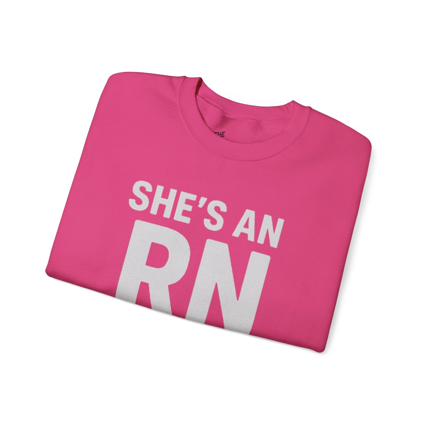 SHE'S AN RN THAT MEANS RESULTS NOW.