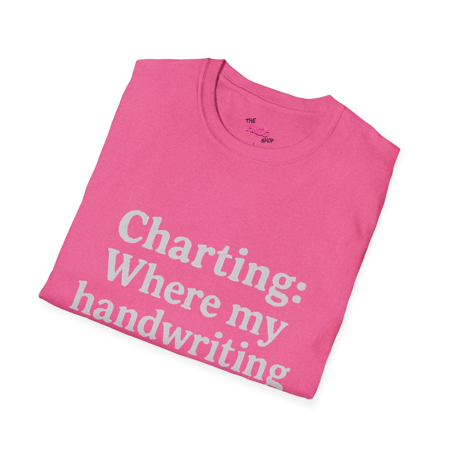 Where my handwriting becomes ancient code shirt (Unisex T-Shirt)