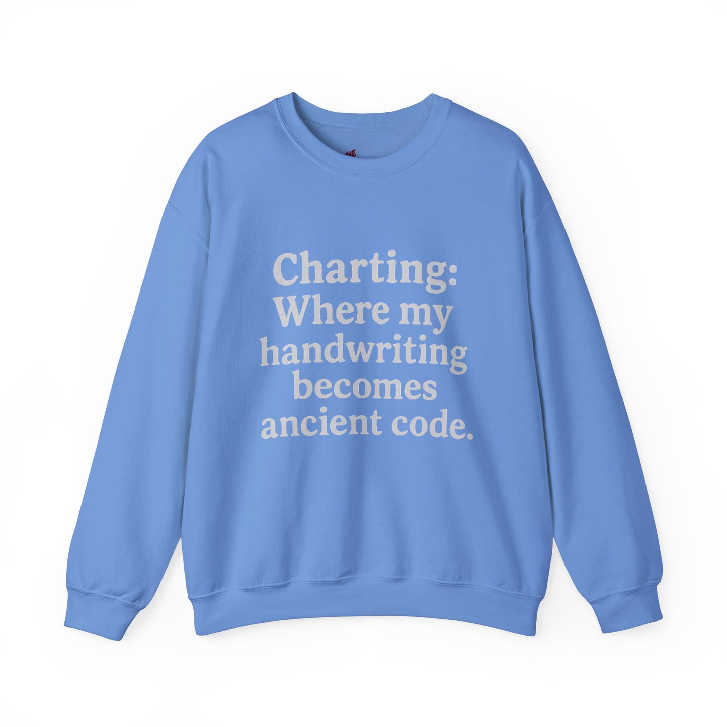 Charting: Where my handwriting becomes ancient code.