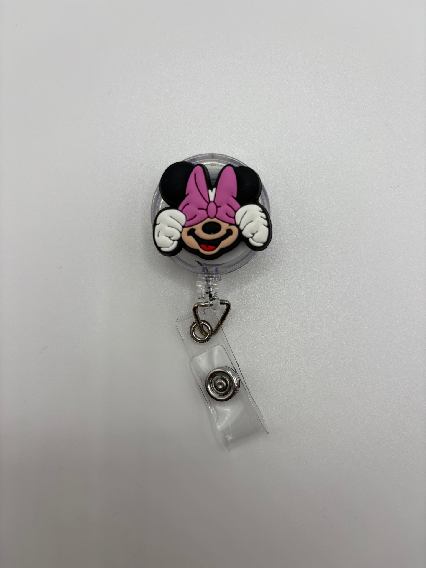 Minnie Mouse (hiding)