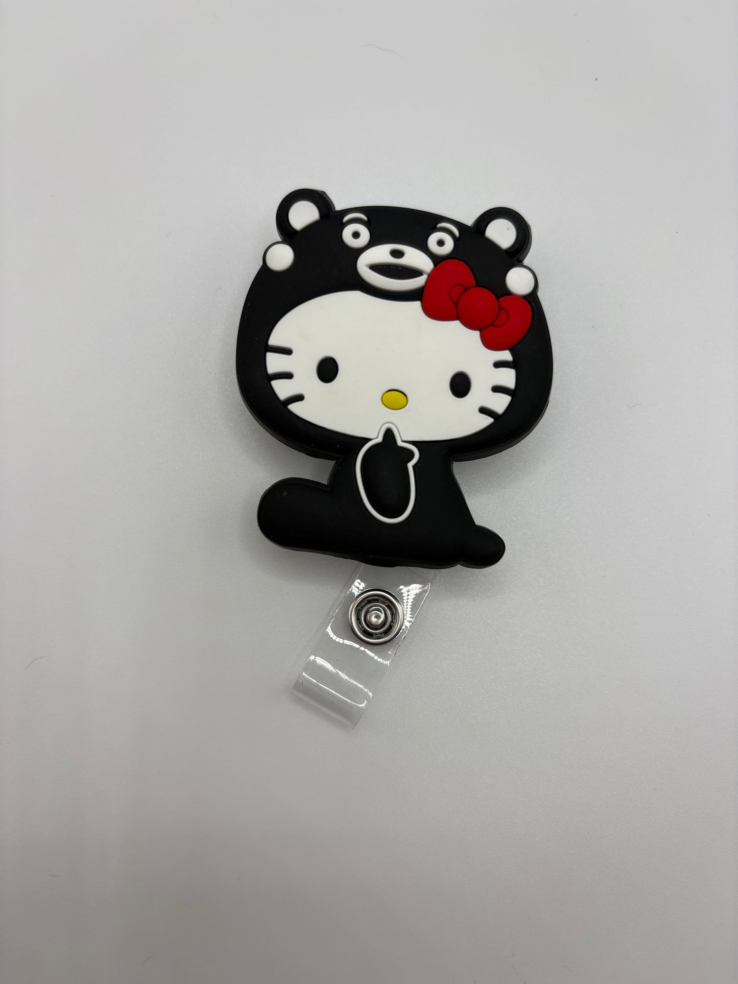 Hello kitty in bear suit