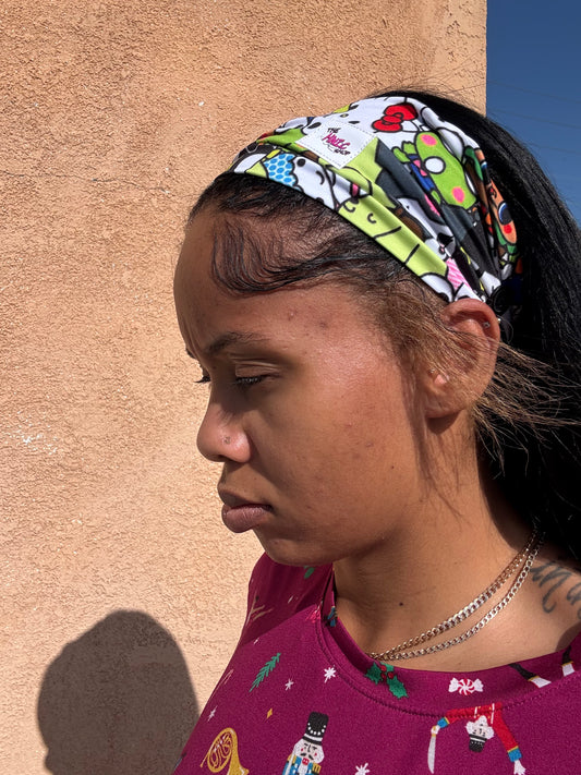 HELLO KITTY (COLLAGE) HEADBAND