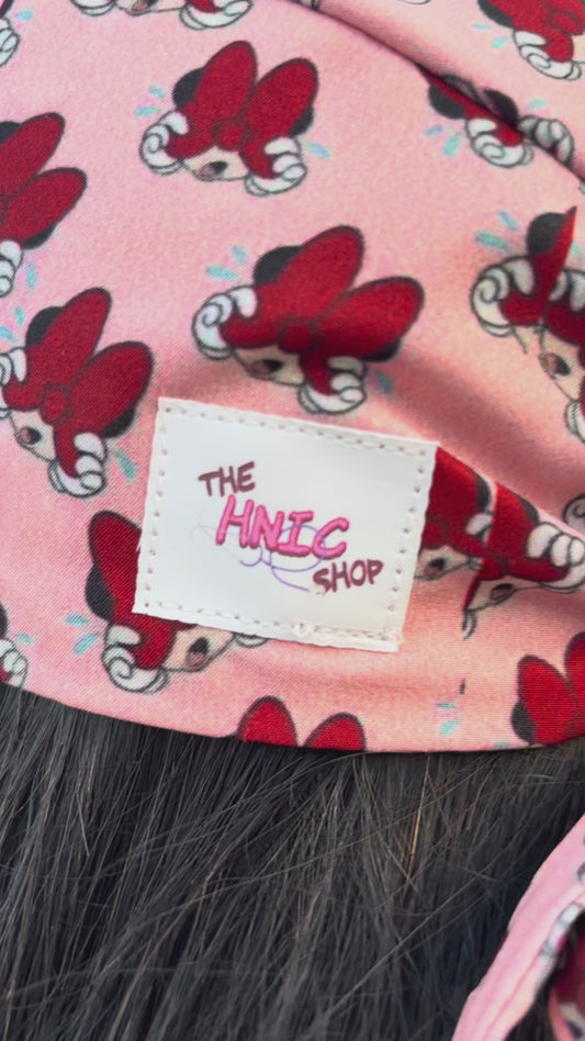 Minnie Mouse Scrub Cap