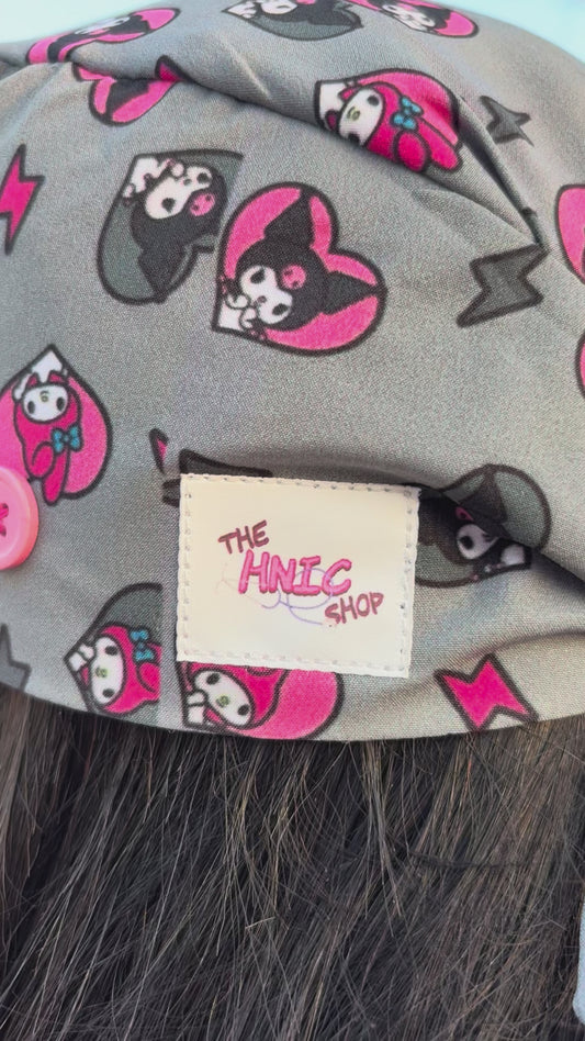 Hello Kitty Scrub Caps